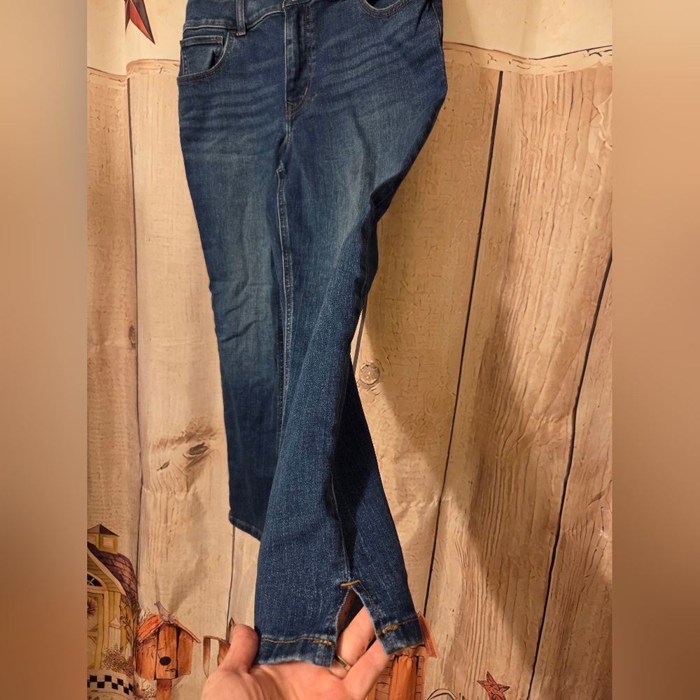 M Jeans by Maurices original fit mid rise size 12 short slim straight ankle